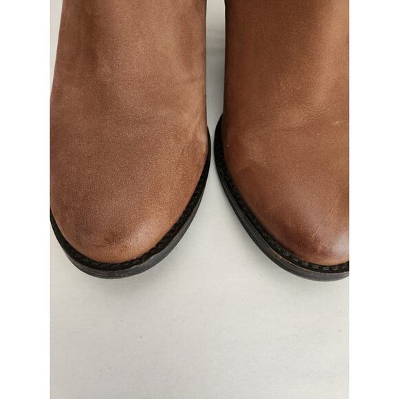 Blondo Nelli Waterproof Leather Ankle Boots Sz 9.5 factory distressing classic - Picture 2 of 10